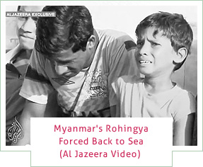 Myanmar's Rohingya Forced Back to Sea